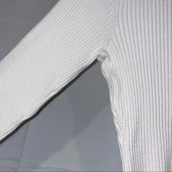 Merona Sweater Crewneck Ribbed Knit Pullover Top Thermal Thick Long Sleeve Shirt - Picture 3 of 7